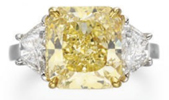  c    fancy yellow / VS1   5,36 ct.   $84,1 . (: Christie's)